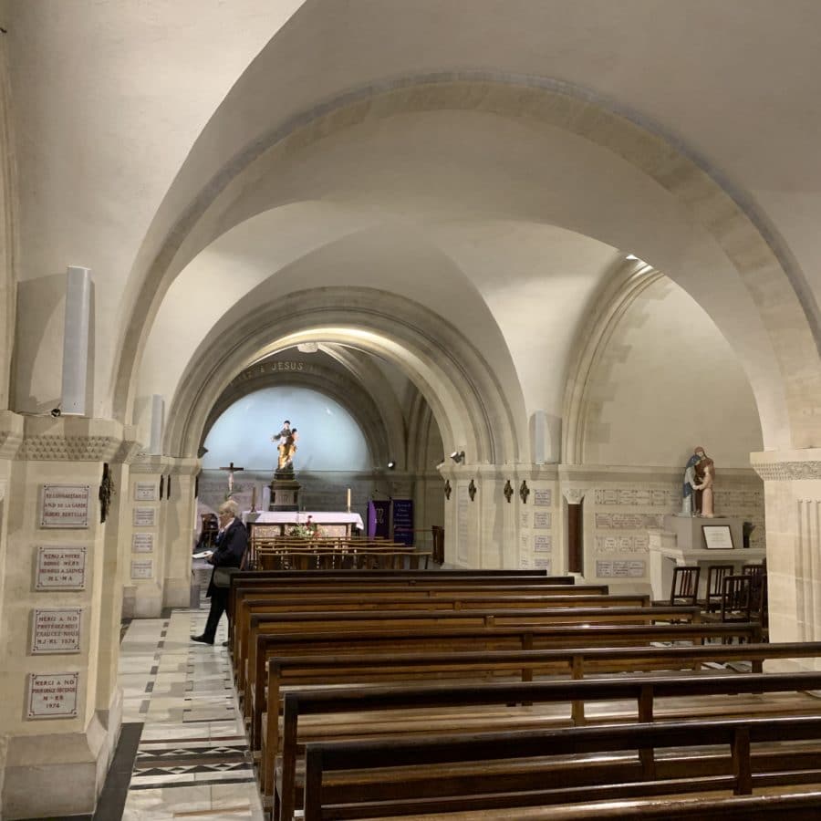 Notre Dame de la Garde, Marseille – Eclairage architectural de la Crypte