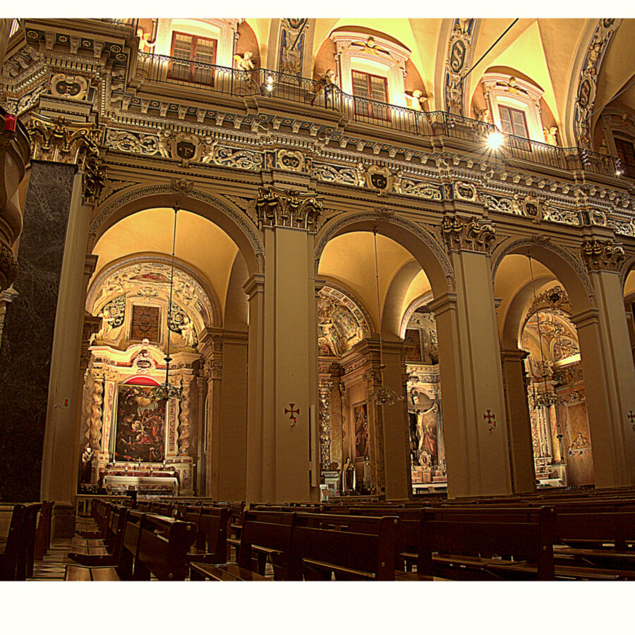 Cathédrale Sainte Réparate – Intérieurs,  Nice vieille ville