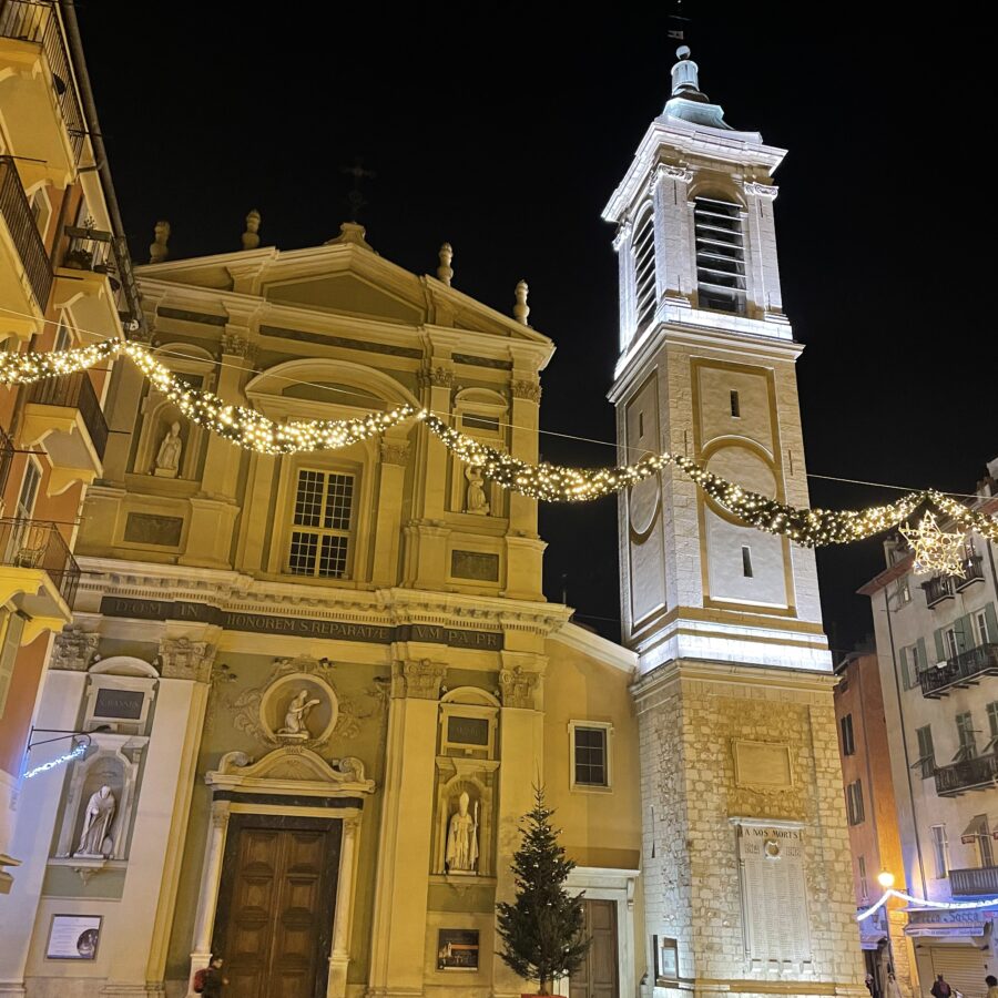 Sainte Reparate Cathedral – Exterior, old town of Nice